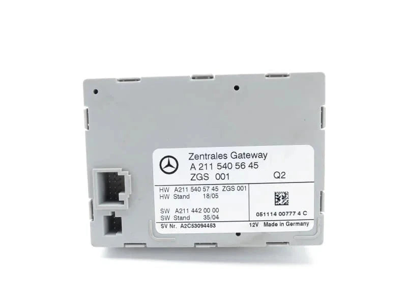 Mercedes-Benz ZGW / ZGS / CGW (Zentrales Gateway) Central Gateway Module Cloning Service ClusterFix Texas