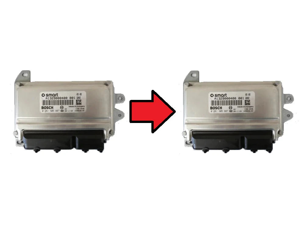 2007-2015 Smart ForTwo Bosch ECM ECU PCM Engine Computer CLONE SERVICE ClusterFix Texas
