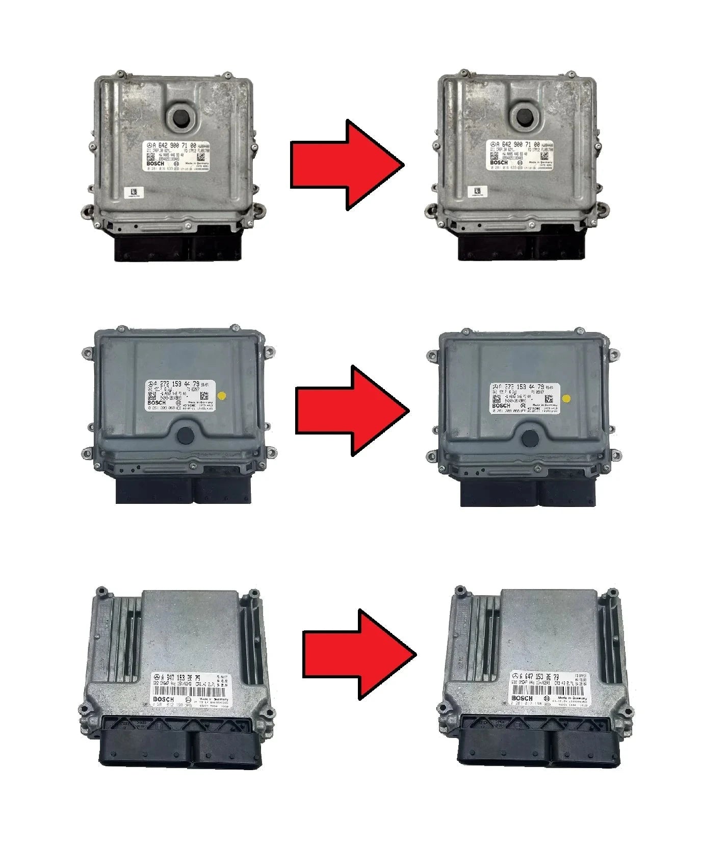 ECM ECU PCM Engine Computer CLONE SERVICE For 03-18 Dodge Sprinter 2500 3500 ClusterFix Texas
